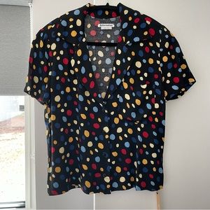 Reformation Cuba Top, Polka Dot